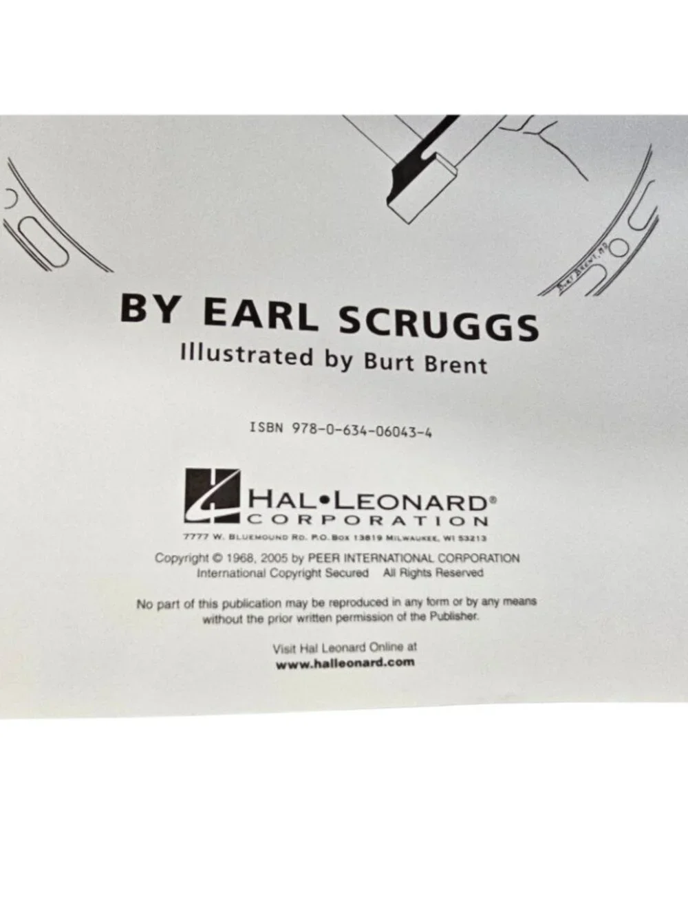 Earl Scruggs and the 5-String Banjo Revised Enhanced Edition Book Hal Leonard